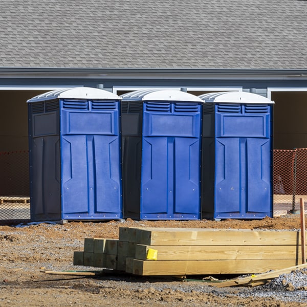 do you offer hand sanitizer dispensers inside the portable restrooms in Bensley Virginia